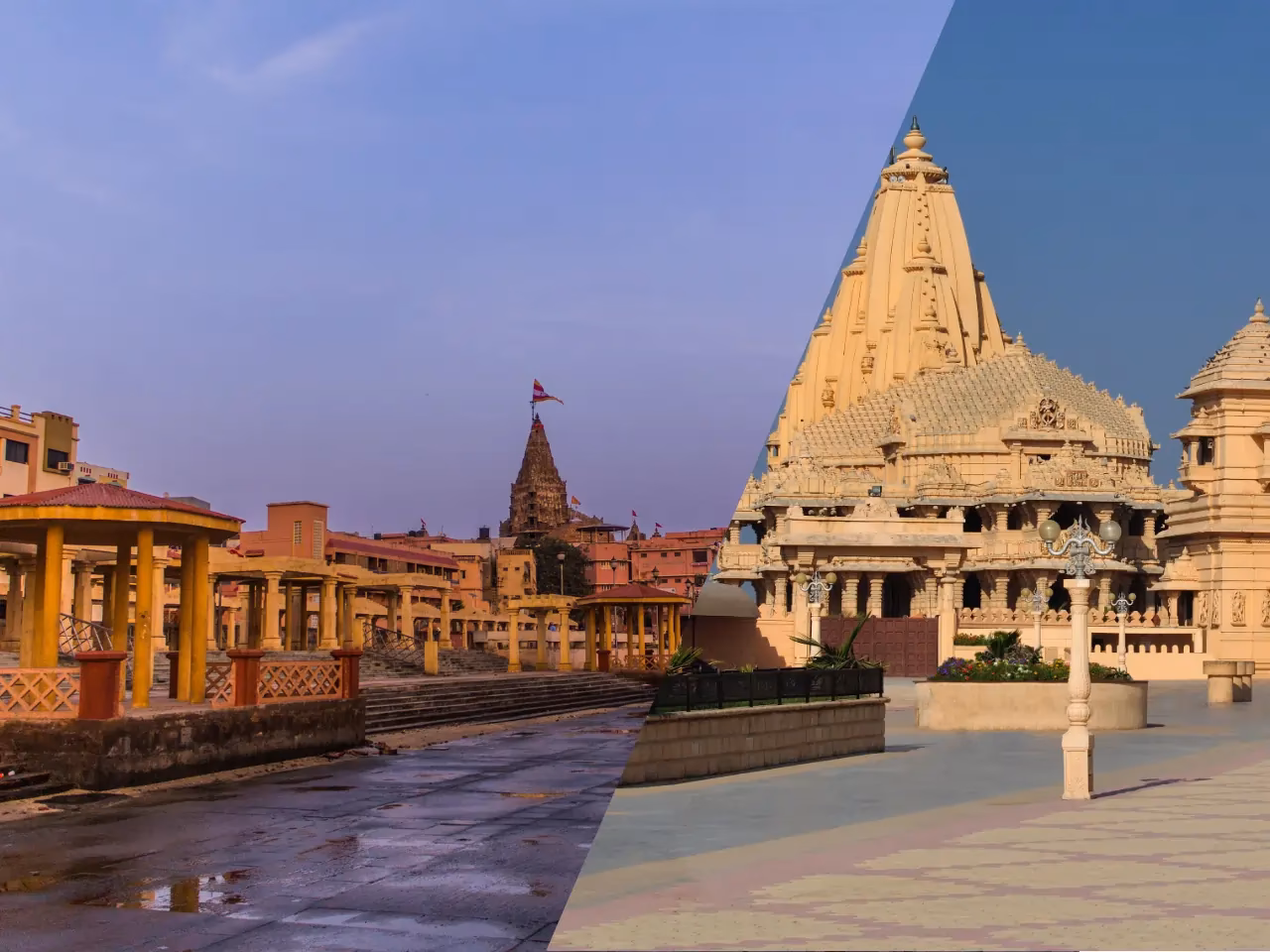 How to book a bus ticket from Somnath to Dwarka?