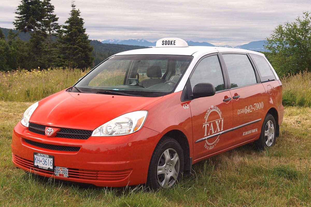 Does orange taxi in Sooke offer a taxi service?