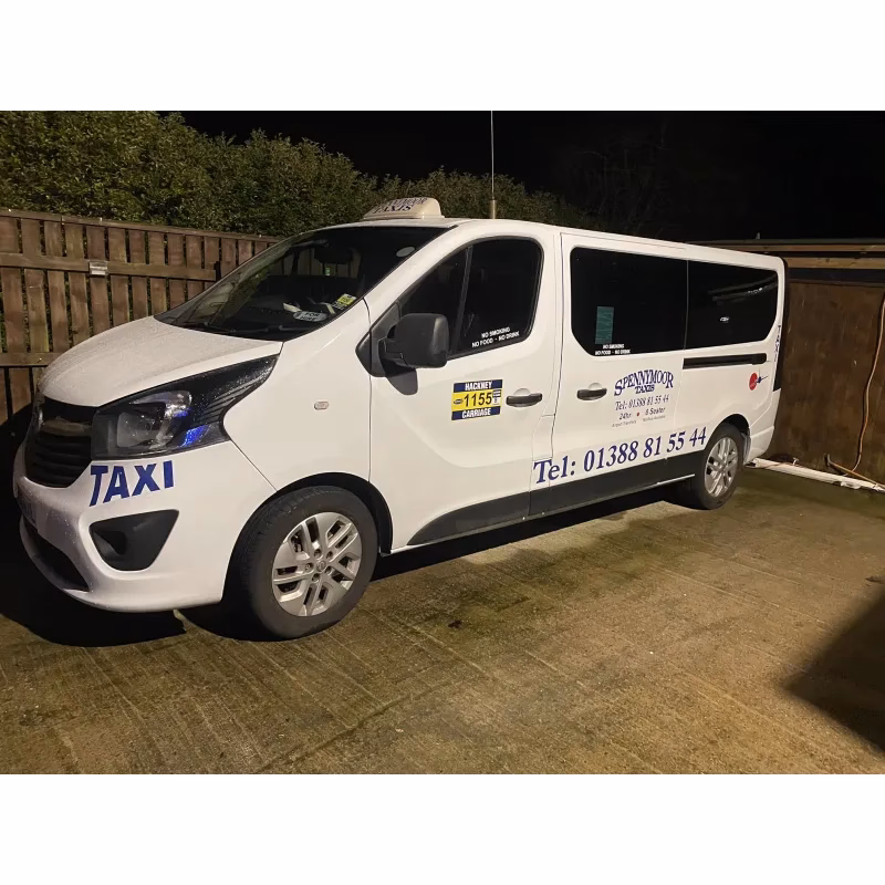 Who is Spennymoor taxi service?