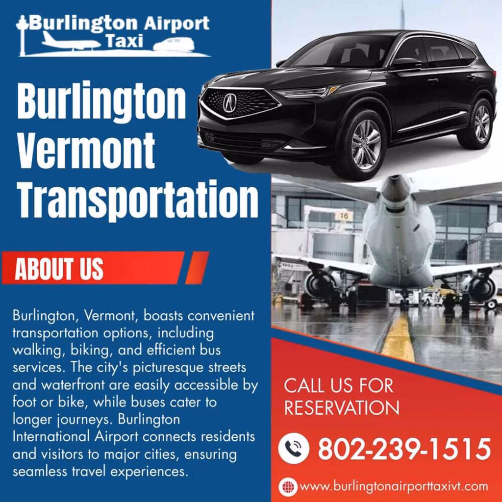 How do I get from Burlington Airport to Stowe VT?