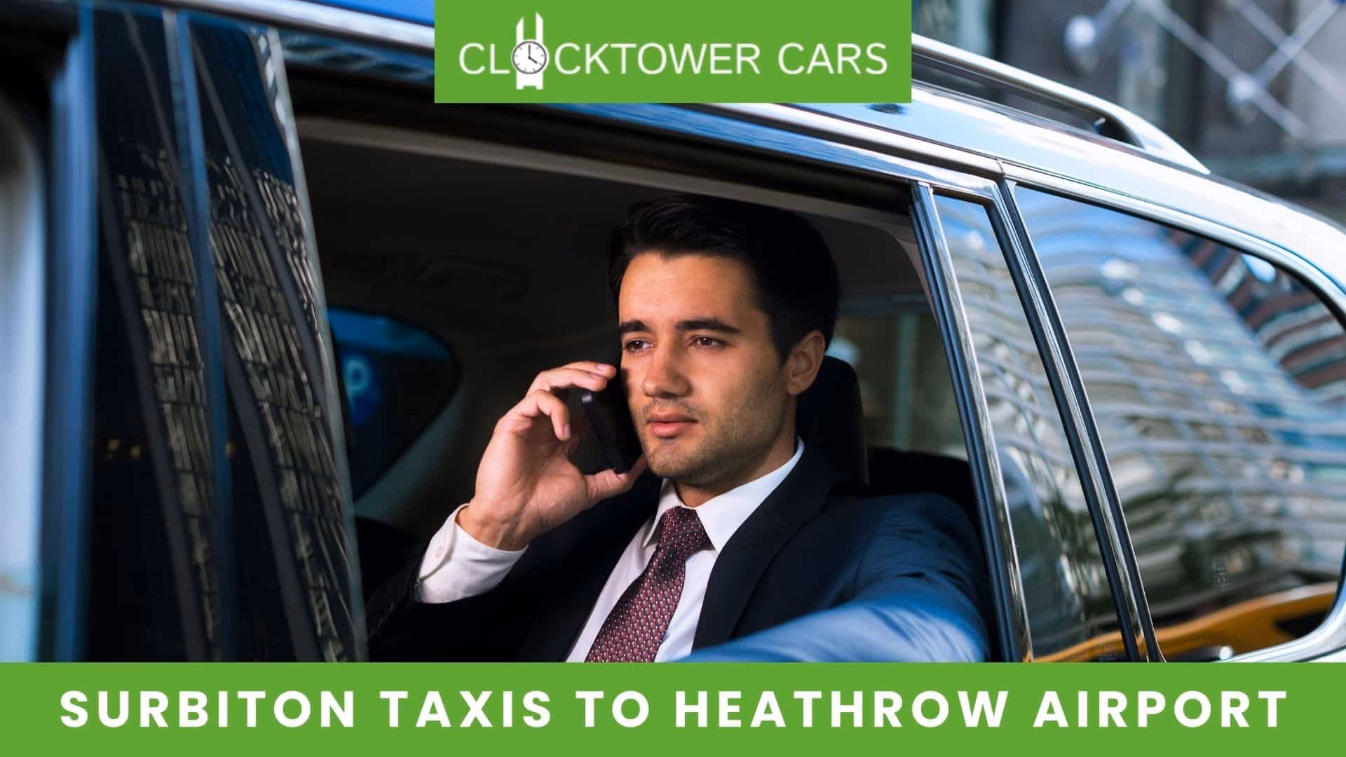 How do I book A CAB/Minicab in Surbiton?