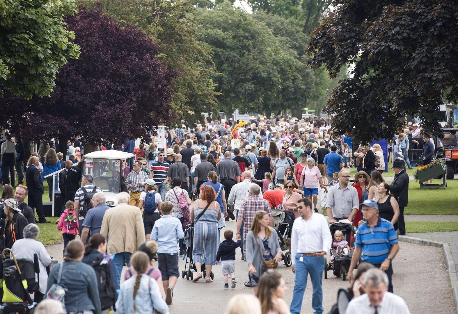 Where can I Park my bike at the Suffolk Show?