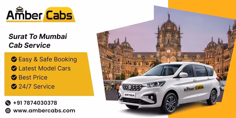 What are the benefits of a Surat to Mumbai cab service?