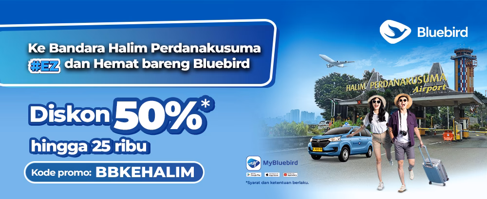 Apakah Blue Bird bisa antar jemput bandara?