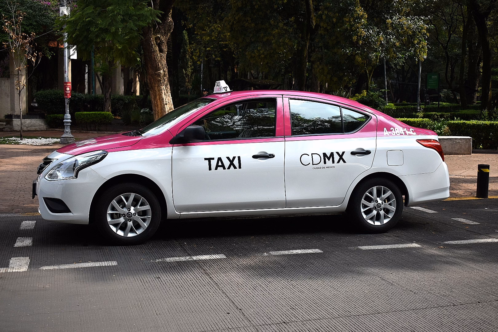 Where can I get a cab at Clearwater International Airport?