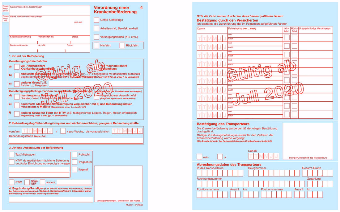 Wie lange ist der Personenbeförderungsschein gültig?