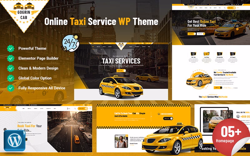 Is Ecab a taxi booking manager plugin for WordPress?