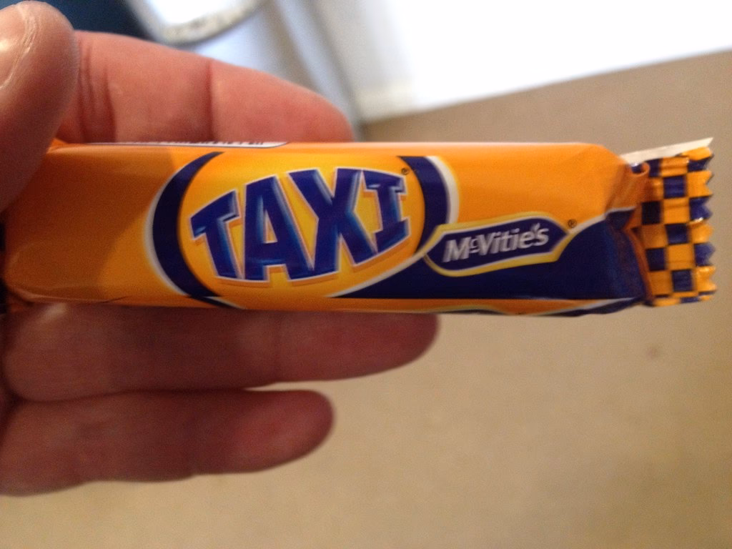 Why does a taxi beat a riband?