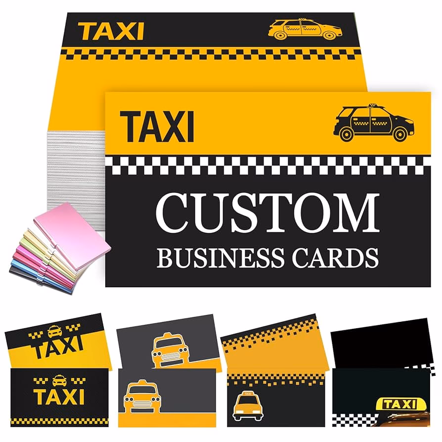 Why do you need a taxi business card?