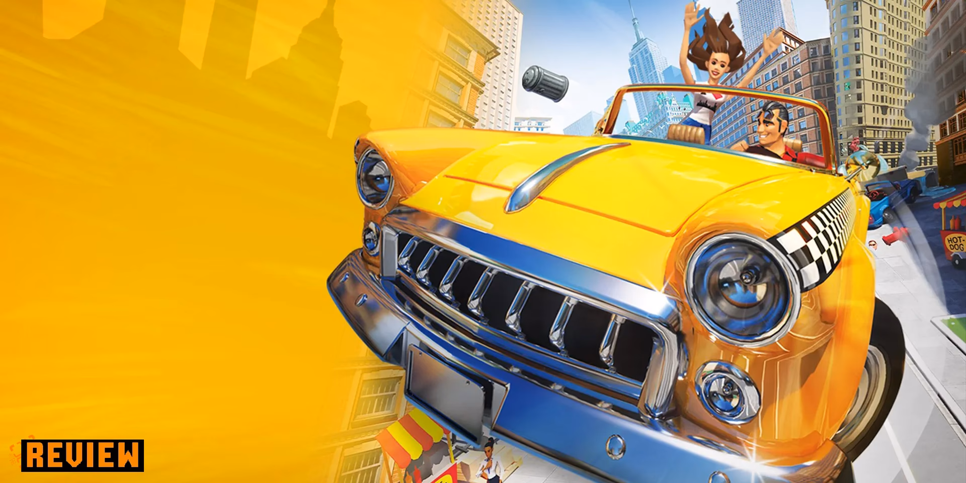 Is taxi chaos based on Crazy Taxi?