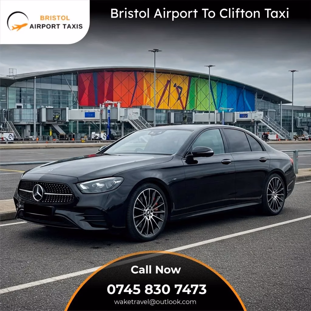 How do I get from Bristol Airport (BRS) to Clifton?