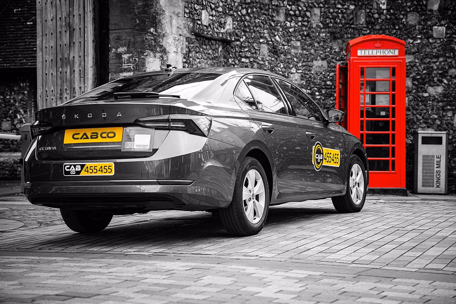 Who is cabline Canterbury taxi?