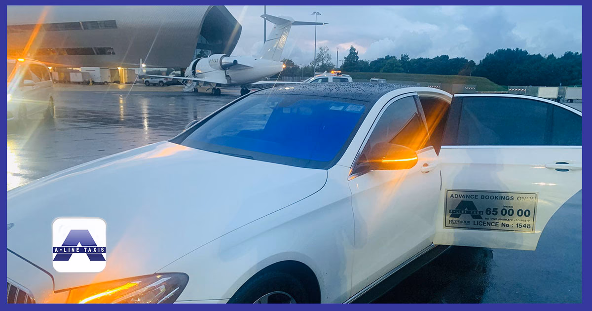 How do I book a car service in Farnborough?