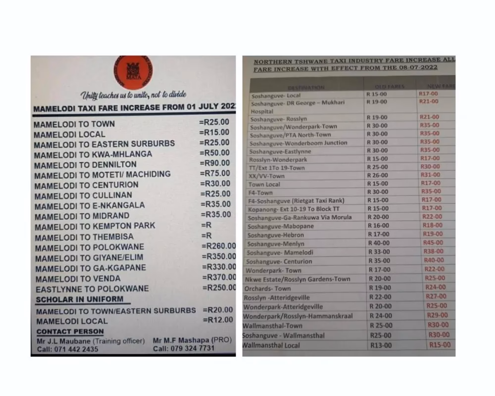 How much do you tip a taxi in Cape Town?