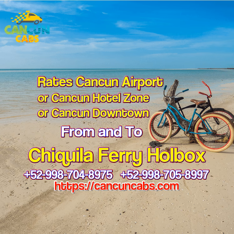 How to get from cancn airport to Chiquilá?