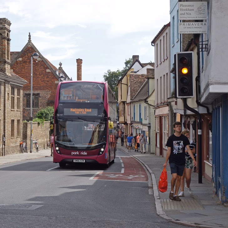 How much does it cost to park at Madingley Road?