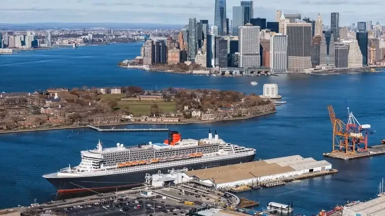How to get from New York La Guardia Airport (LGA) to cruise line terminal?