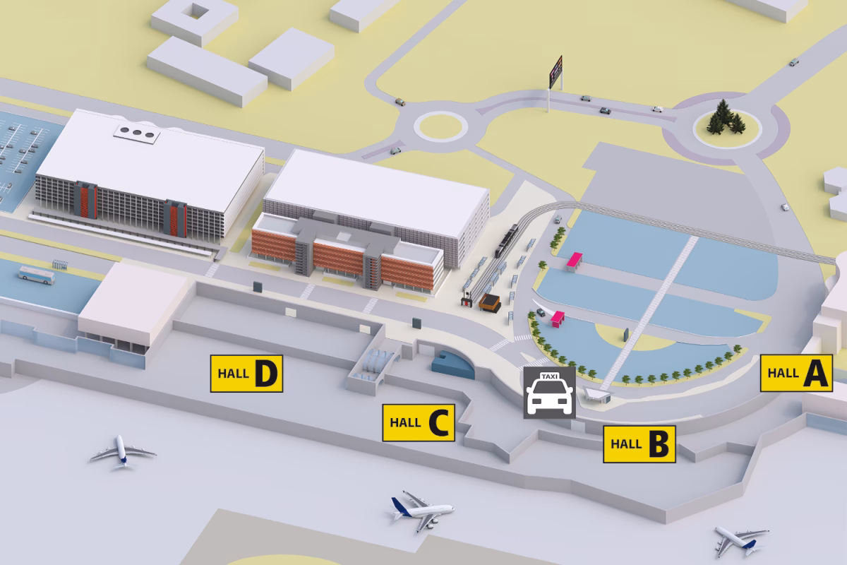 How to get from Toulouse Airport (TLS) to Matabiau station?