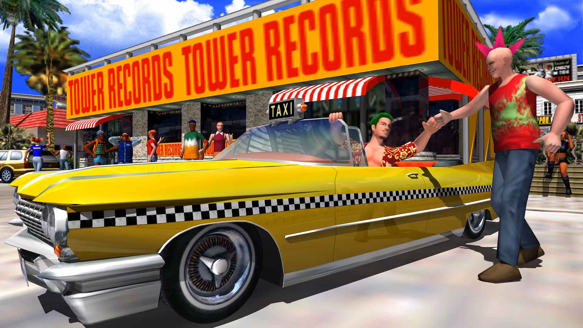 How does Crazy Taxi work?