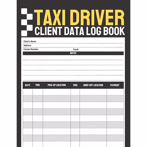 What is a driver's daily log book template?