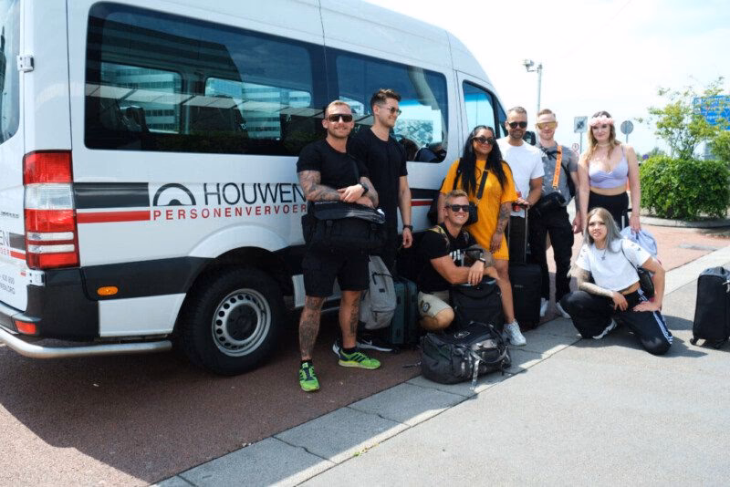 How do I book a taxi at defqon1?