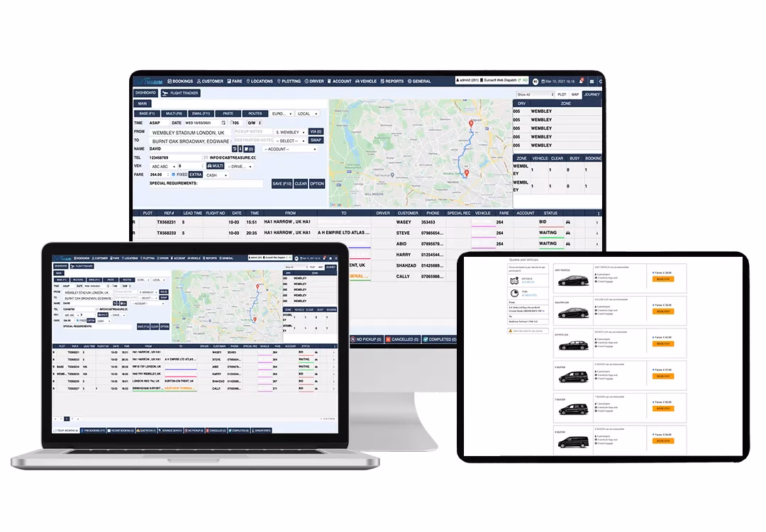 What is taxi GPS tracking software?
