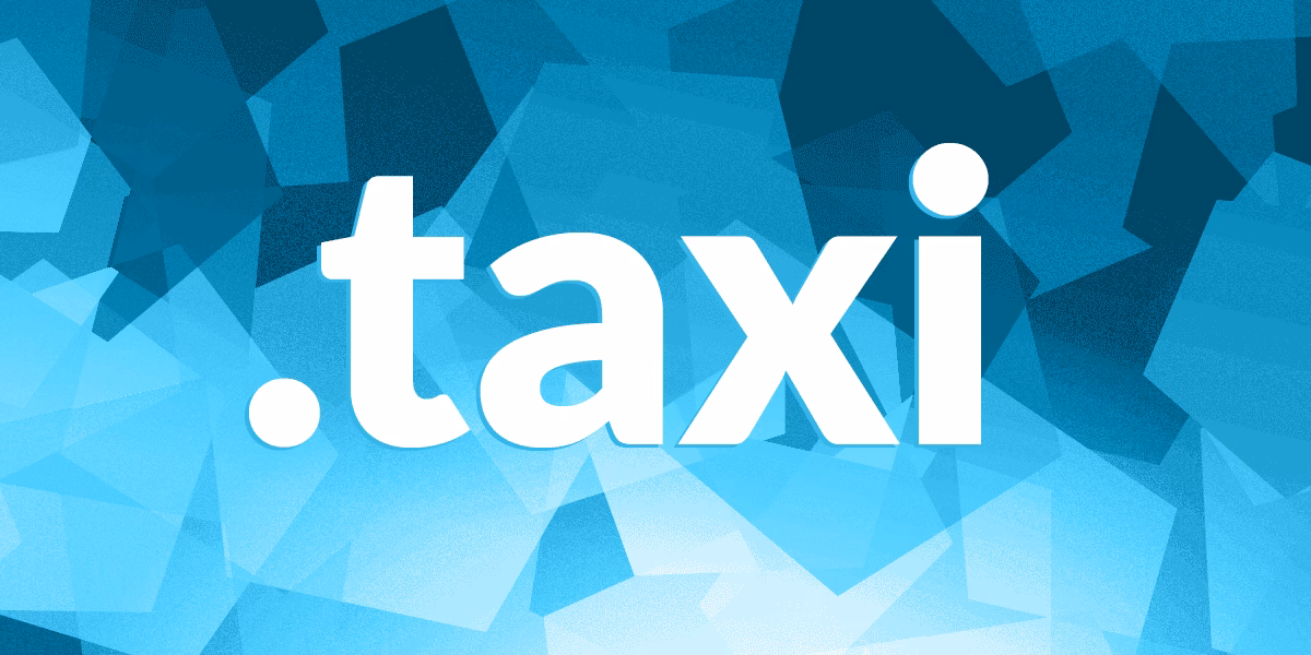 Who sponsors .TAXI domains?