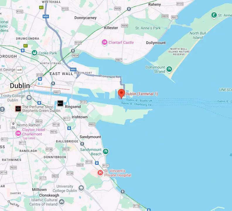 How much is a taxi from Heuston Station to Dublin Zoo?