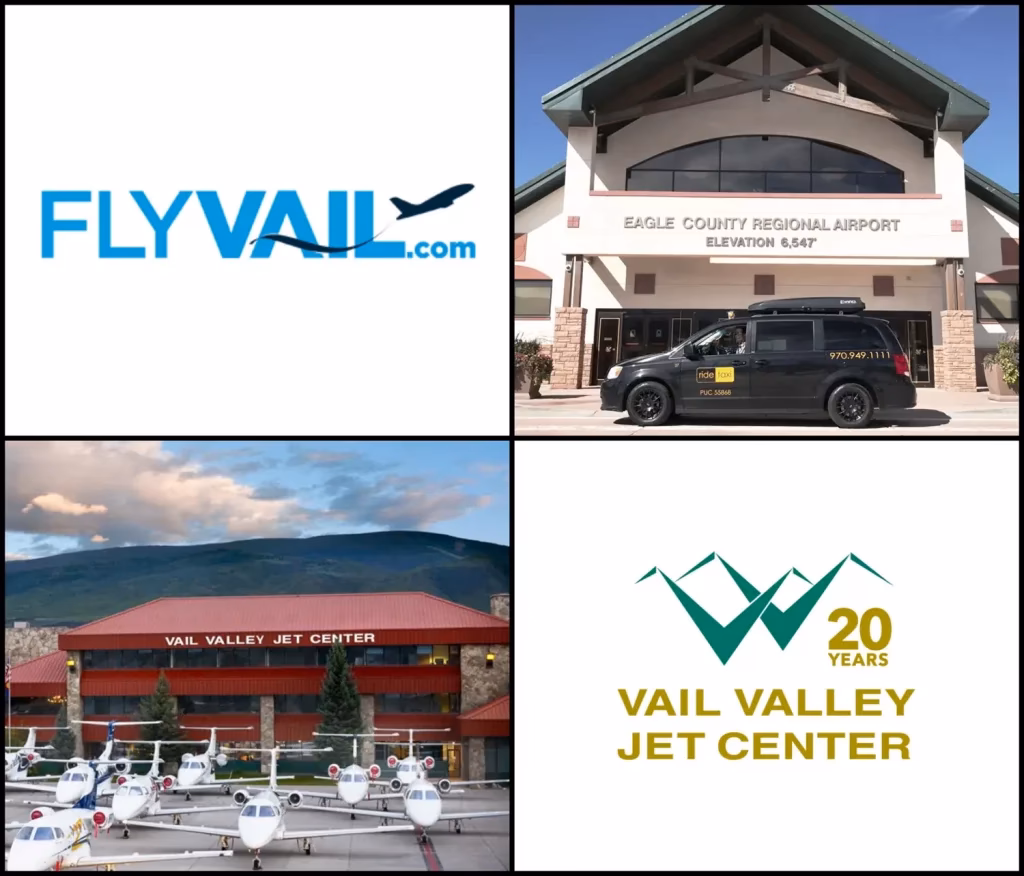 How far is Eagle County Airport from Vail & Beaver Creek?