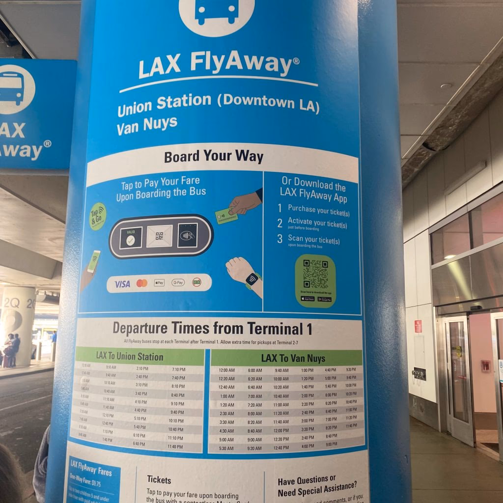 How to get from Los Angeles airport to Van Nuys?