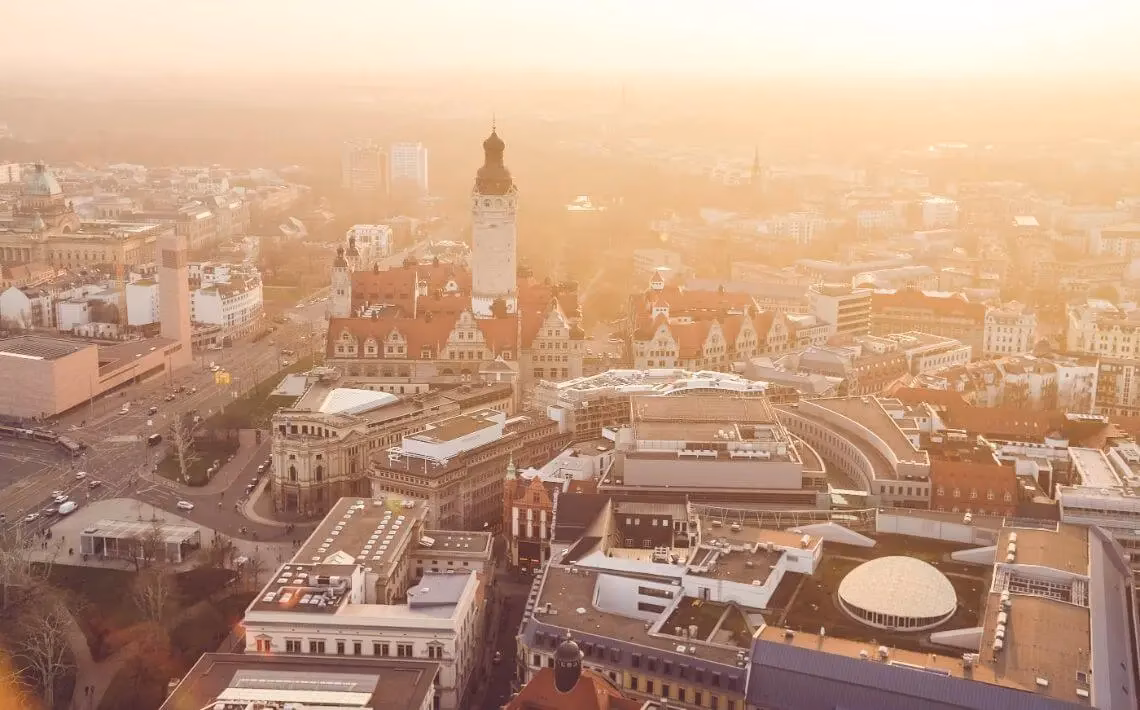 How do you get to Leipzig Airport?