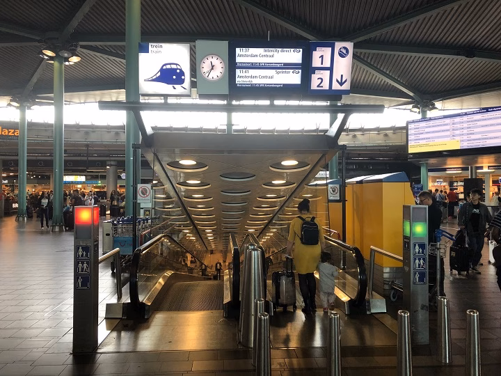 How to get from Schiphol Airport to Amsterdam Centraal?