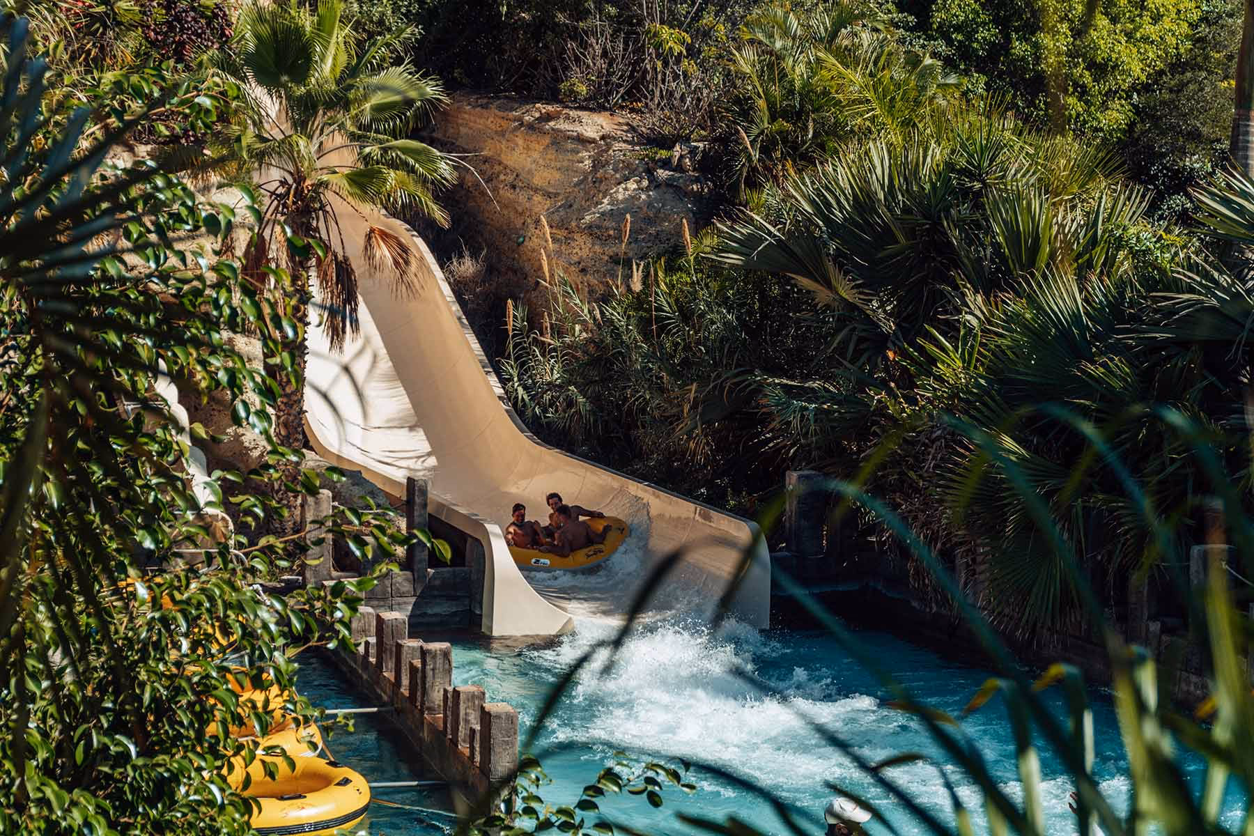 How much does a 5km ride cost in Siam Park Tenerife?