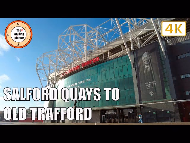 How far is Salford Quays from Old Trafford?