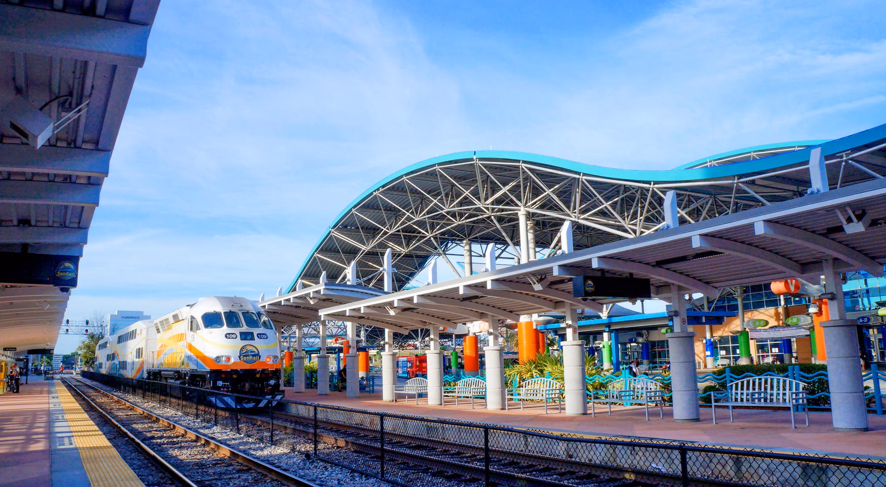 How do I find ground transportation services at Orlando Amtrak station (ORL)?