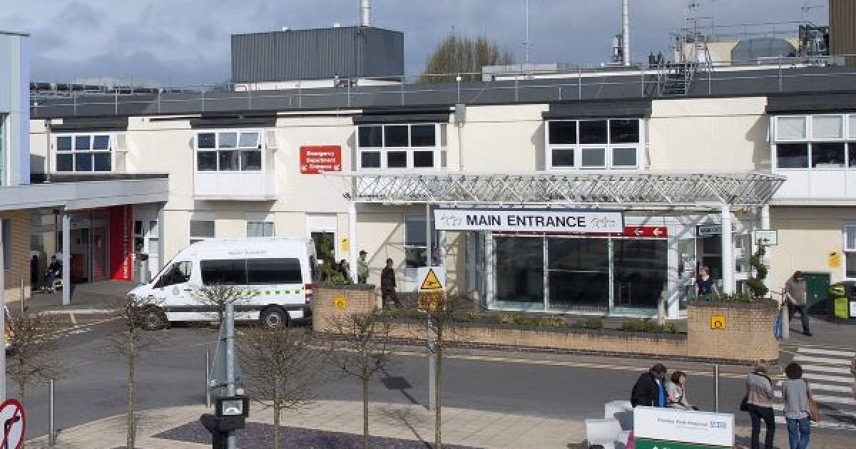 How do I get from the meadows to Frimley Park Hospital?