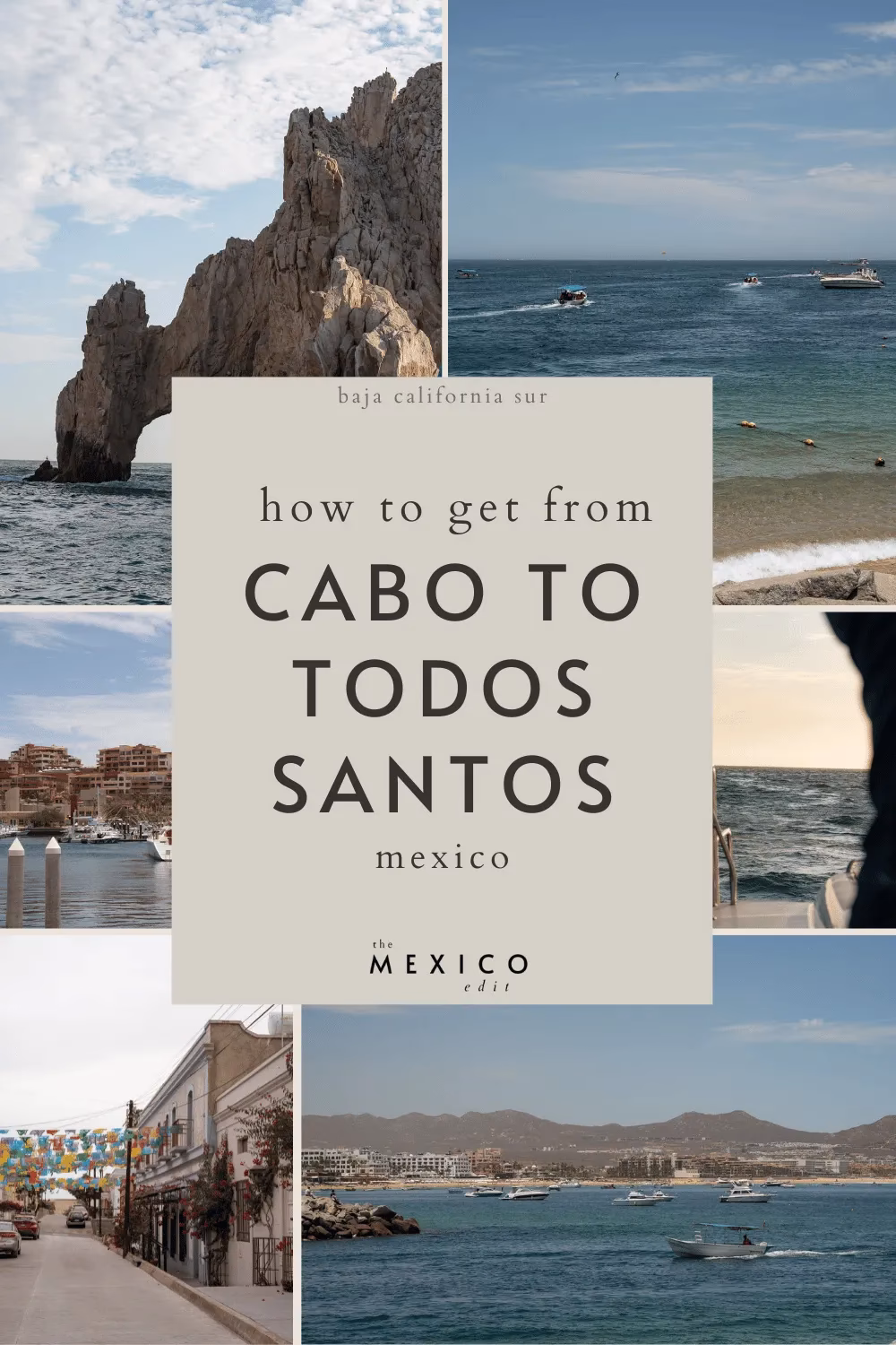 How far is Cabo San Lucas from Todos Santos?