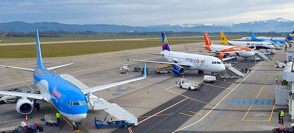 Where can I get a taxi from Grenoble Airport?