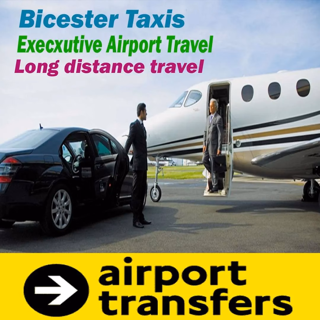 What companies run services between London Heathrow Airport & Bicester Village?