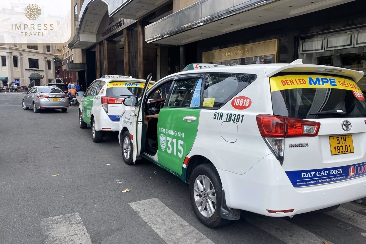 How to get from Tan Son Nhat International to Ho Chi Minh city?