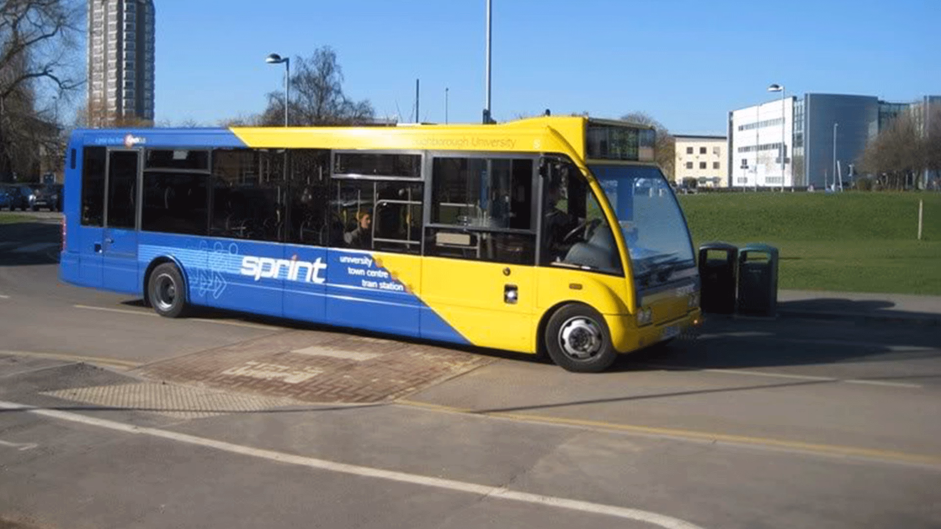 Does Loughborough have a shuttle bus service?