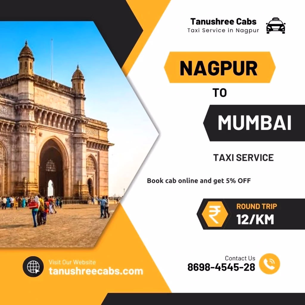 How to book Nagpur to Mumbai bus tickets?