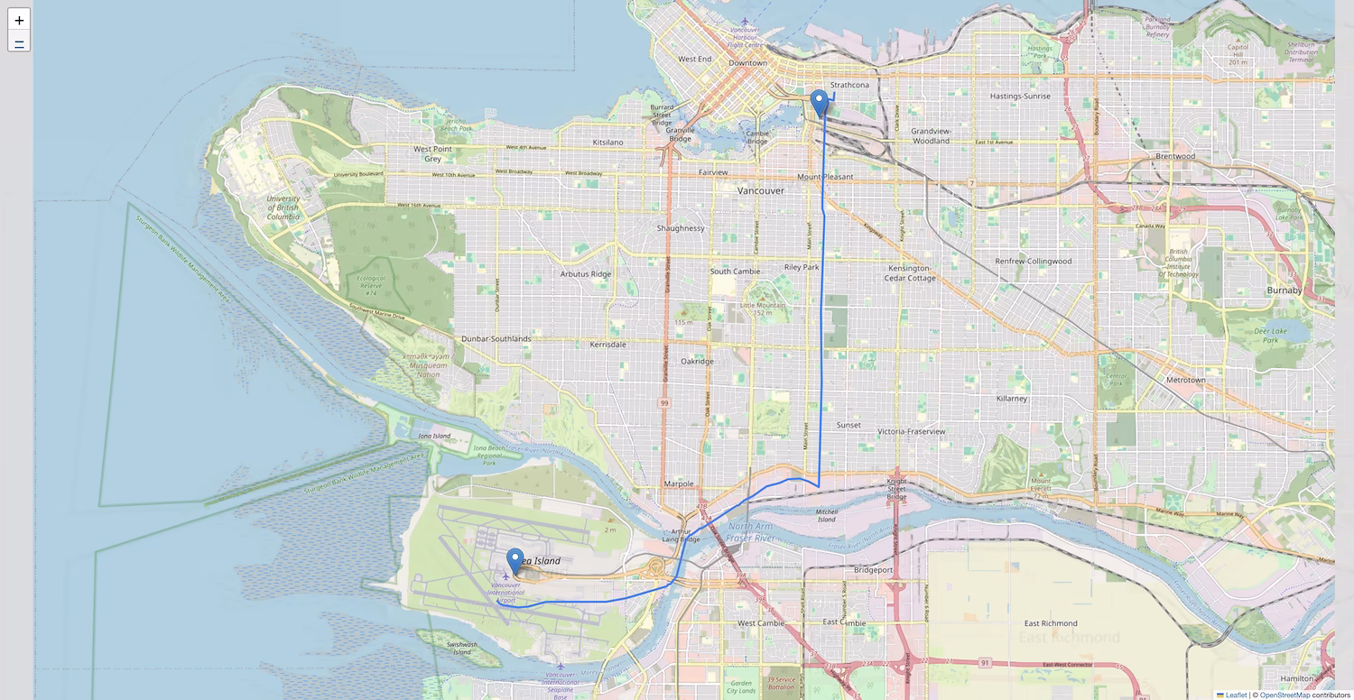 How to get from Vancouver Airport to Pacific Central Station?