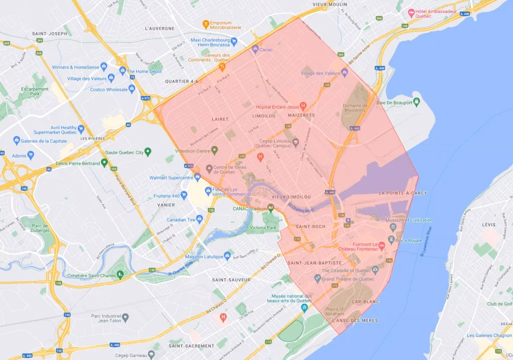 How to get a taxi from Quebec City Airport to downtown?