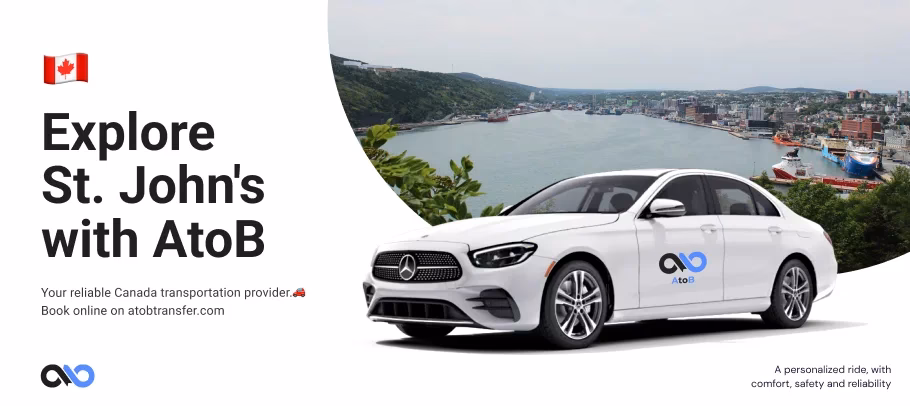 How to get from St John's Airport to downtown?