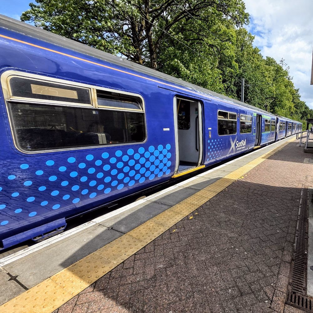 How do I get to ScotRail station?