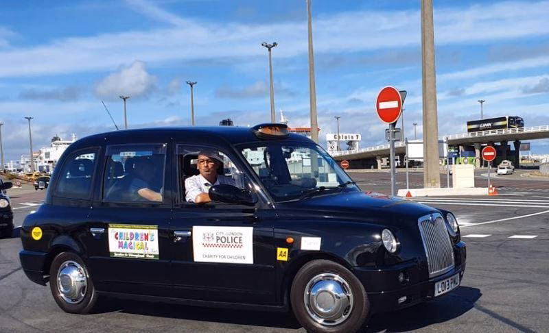 Is it a 'London cabbie tradition' to not take a fare?