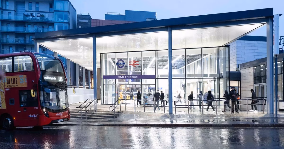 How much is parking near Hayes & Harlington station?