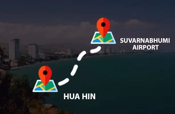 What companies run services from Hua Hin to Suvarnabhumi Airport?
