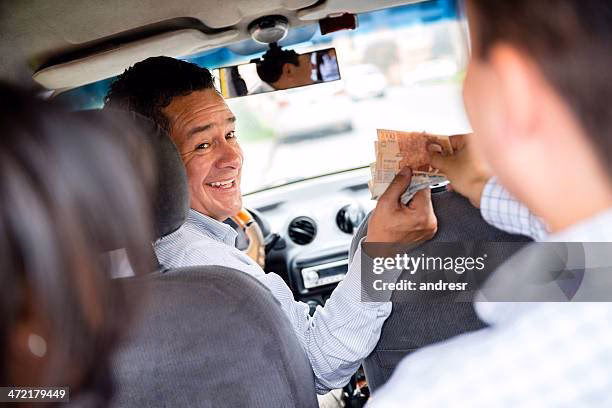 Should you pay for a taxi ride with cash?